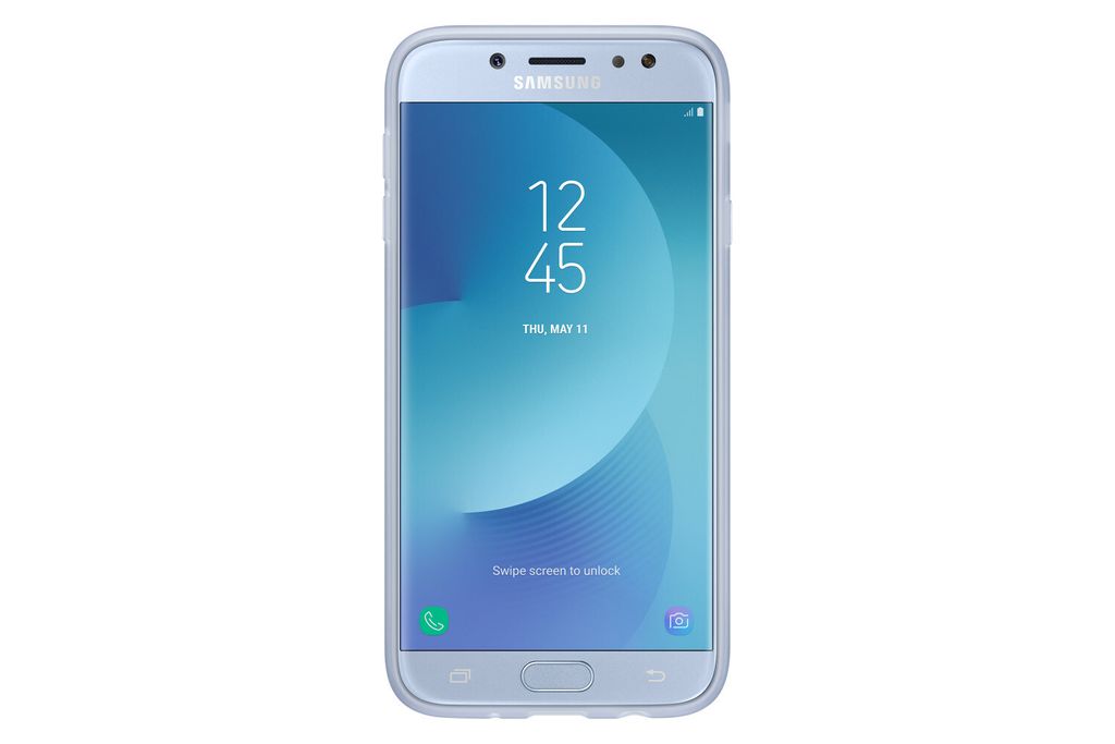 Samsung Galaxy J7 (2017) Jelly Cover Blauw