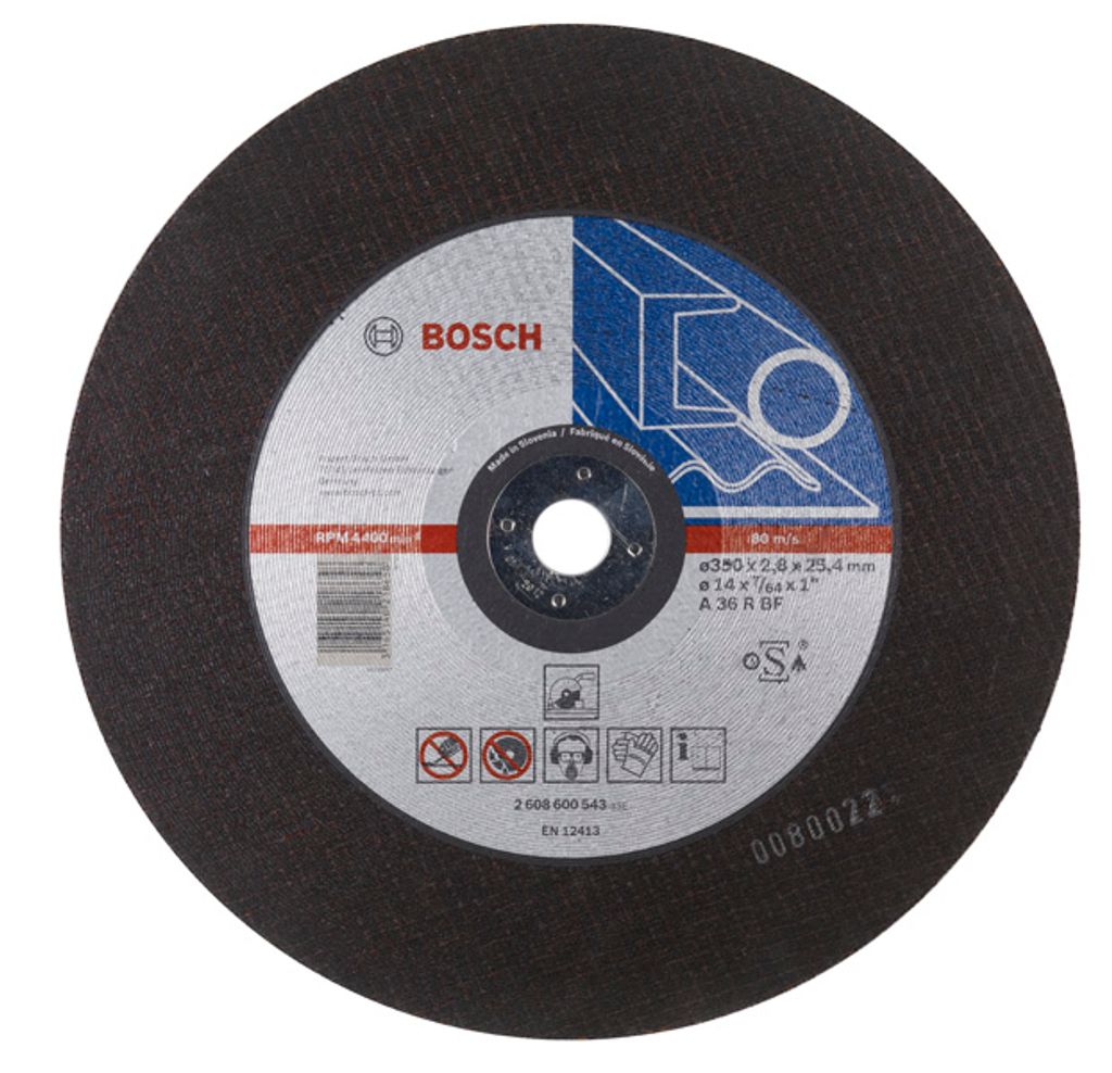 Disque EXPERT à tronçonner BOSCH à moyeu plat Spécial Image du produit 