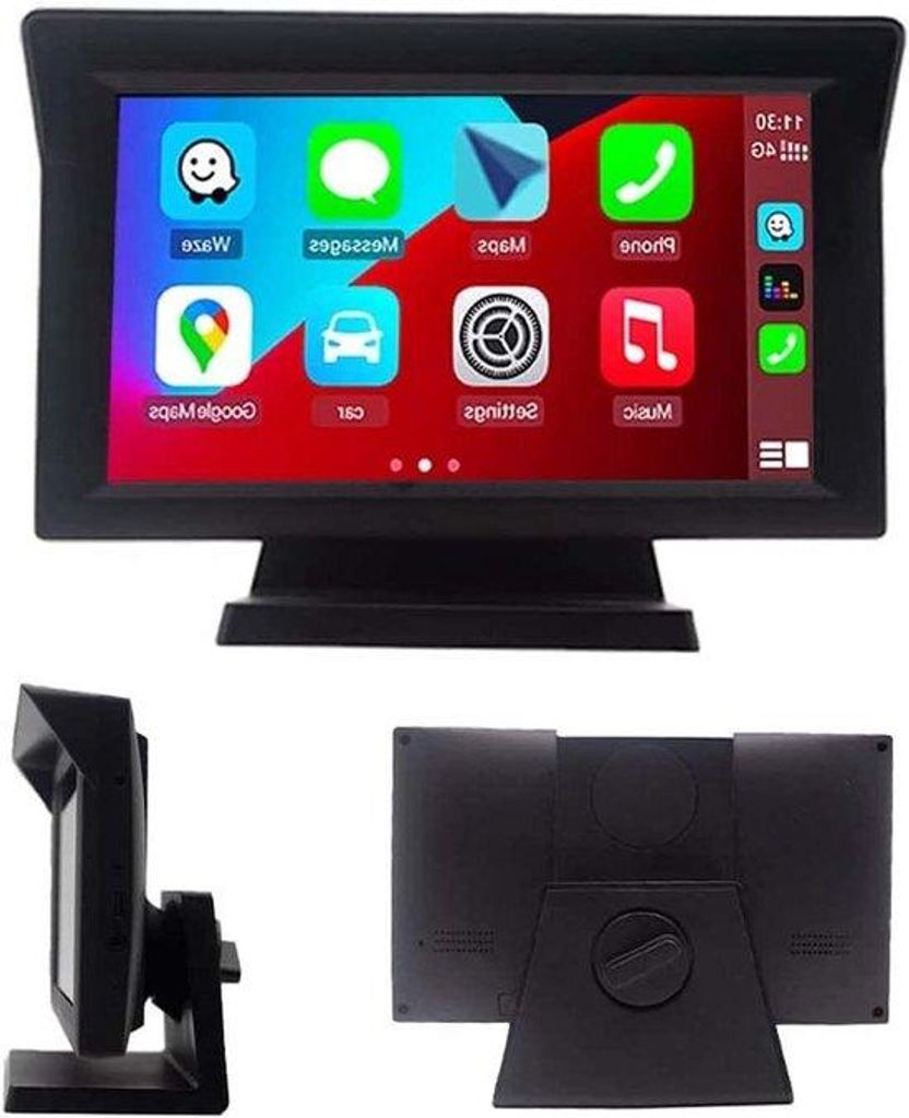Autostereo Bluetooth Android Auto Monitor mit IPS HD Touchscreen - 7 Zoll Auto Display