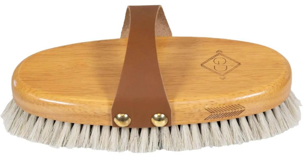 Grooming Deluxe Glanzbürste Overall Brush Body Shine Bürste Braun