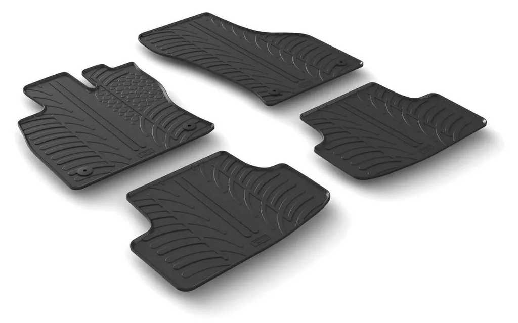 Tapis Auto Lampa 3D Noir : Golf 8 Variant (2024+) Sur-mesure Caoutchouc