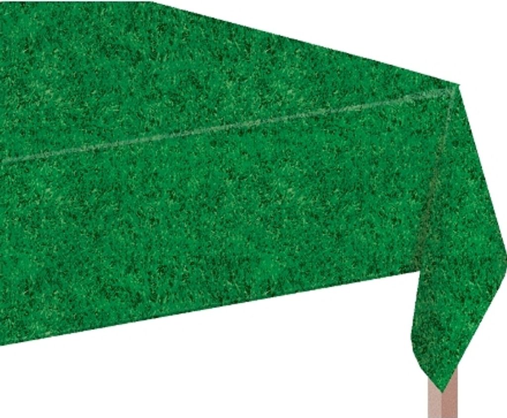 amscan Tischdecke Rasen-Optik 137X243 PLASTIK