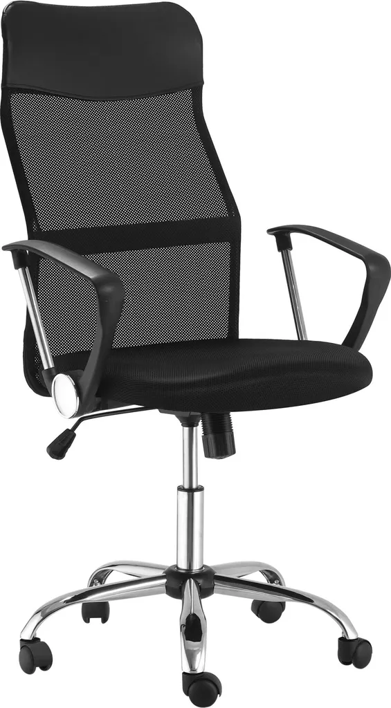 Fauteuil de bureau mal de dos solution ergonomique réglable maille noir