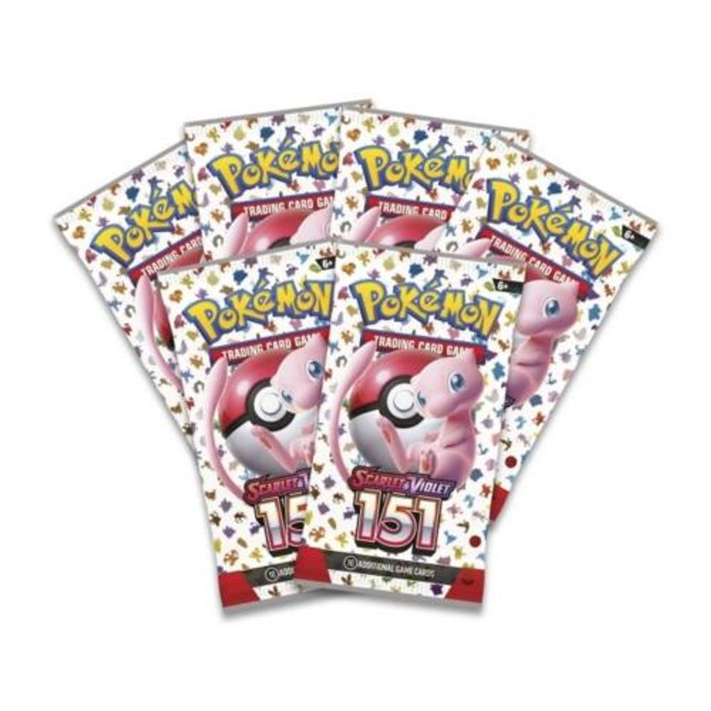 Pokémon TCG: Scarlet & Violet 151 - Zestaw boosterów Zdjęcie produktu 3