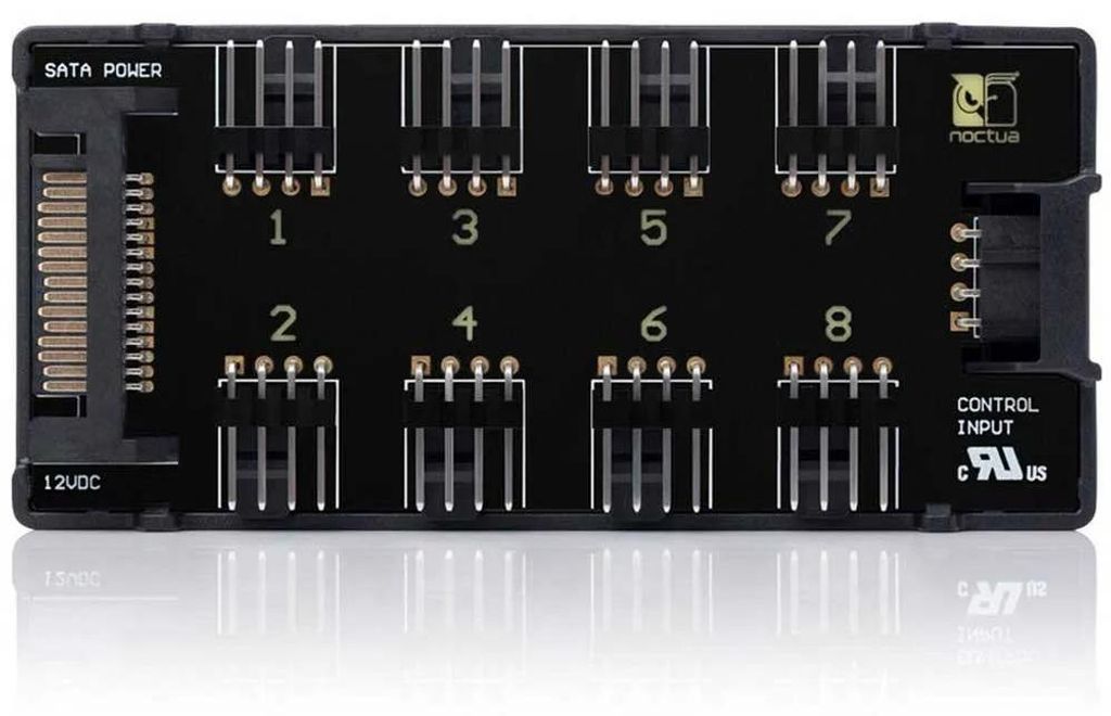 Noctua NA-FH1, Kontroler wentylatora, Czarny, 4-pin, -40 Zdjęcie produktu 