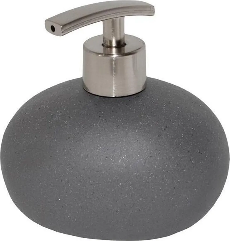 Dispenser Sapone Liquido MSV Bali Grey | Accessorio Bagno Design Moderno