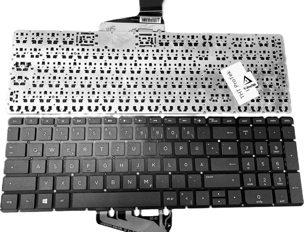 DEUTSCHE - Tastatur kompatibel für HP Omen 15-ax200 Serie