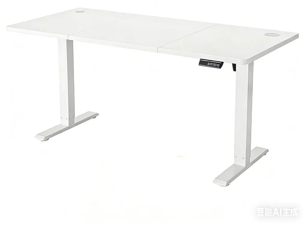 Bureau électrique pour télétravail 140x60 - Idéal pour alterner les positions