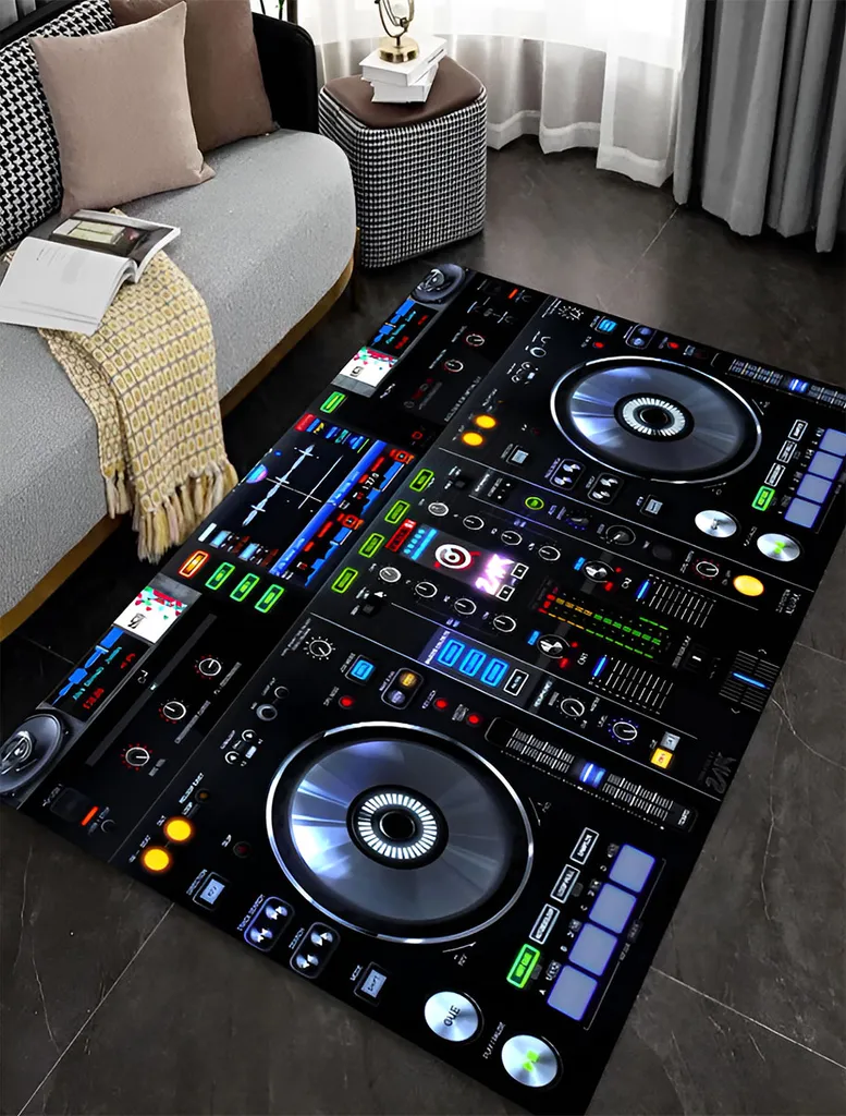 Tappeto Design Mixer 120x160 cm - Complemento d'Arredo Originale - 3
