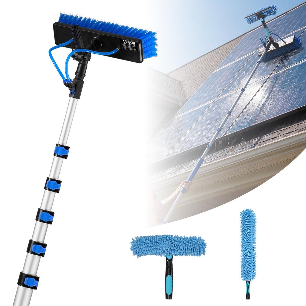 VEVOR Teleskop Waschbürste für Solarpanel, Photovoltaik Produktbild 