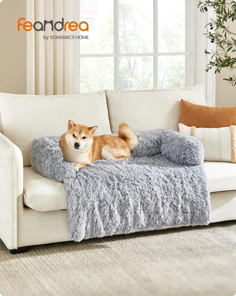 Canapé pour chien XL Feandrea protection de divan lavable