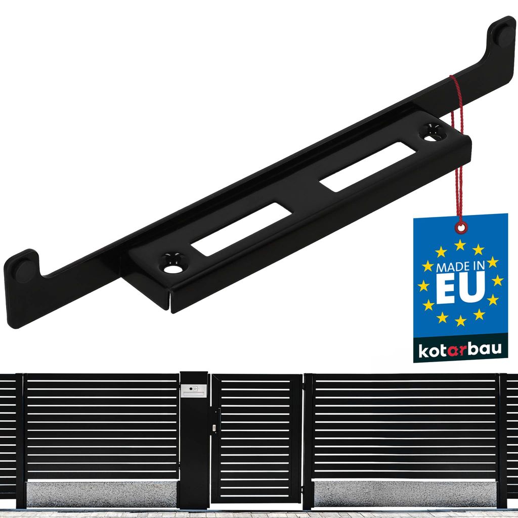 KOTARBAU® Gâche de Portail de Jardin Butée de Portail à Image du produit 