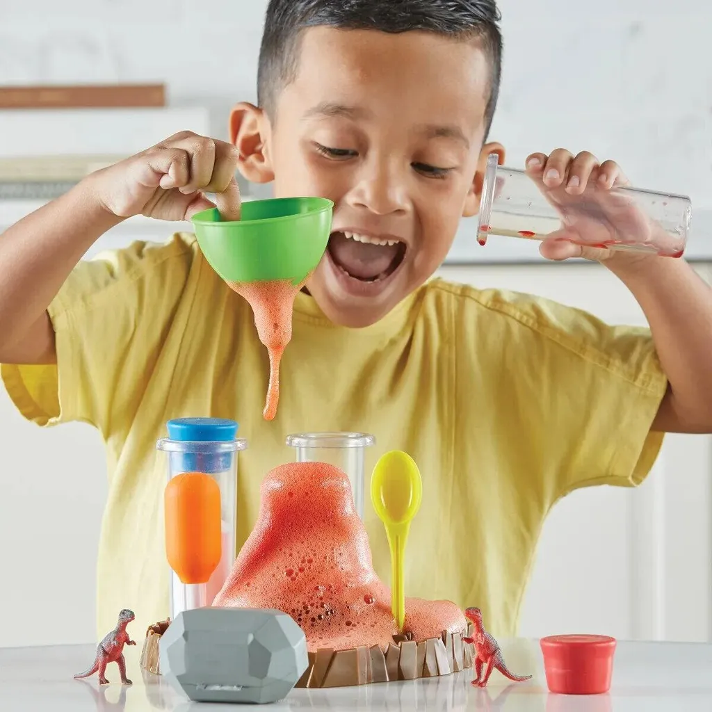 Kit volcanisme enfant pour atelier scientifique et éruption maison - 4