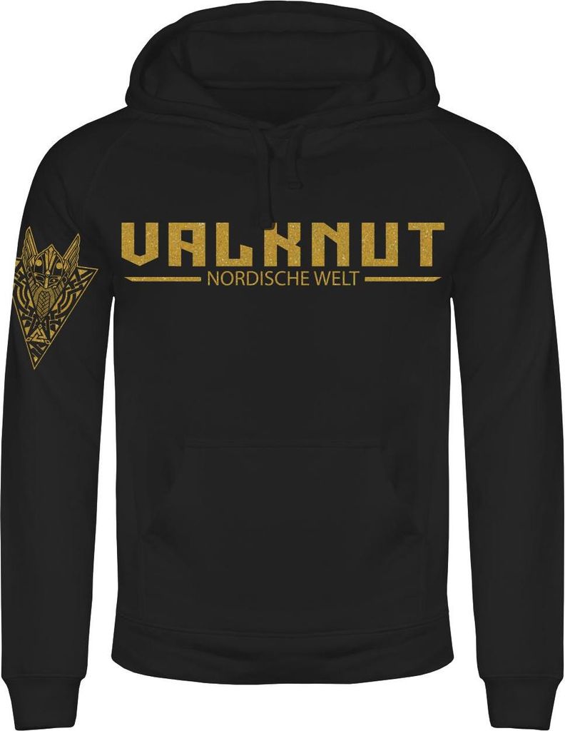 Herren Kapuzenpullover VALKNUT gold