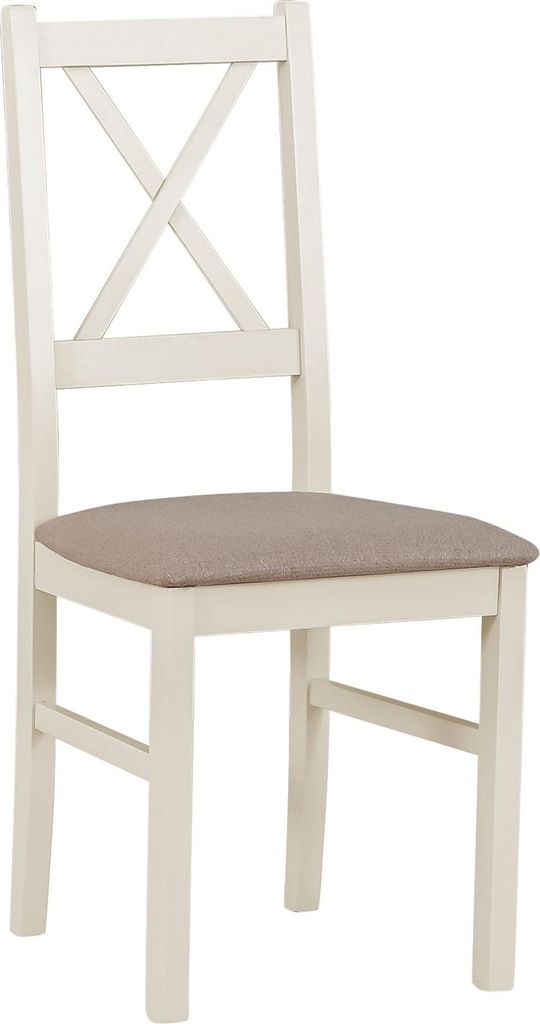 Selsey Trunos - Esszimmerstuhl mit Polstersitz, Beige/Greige
