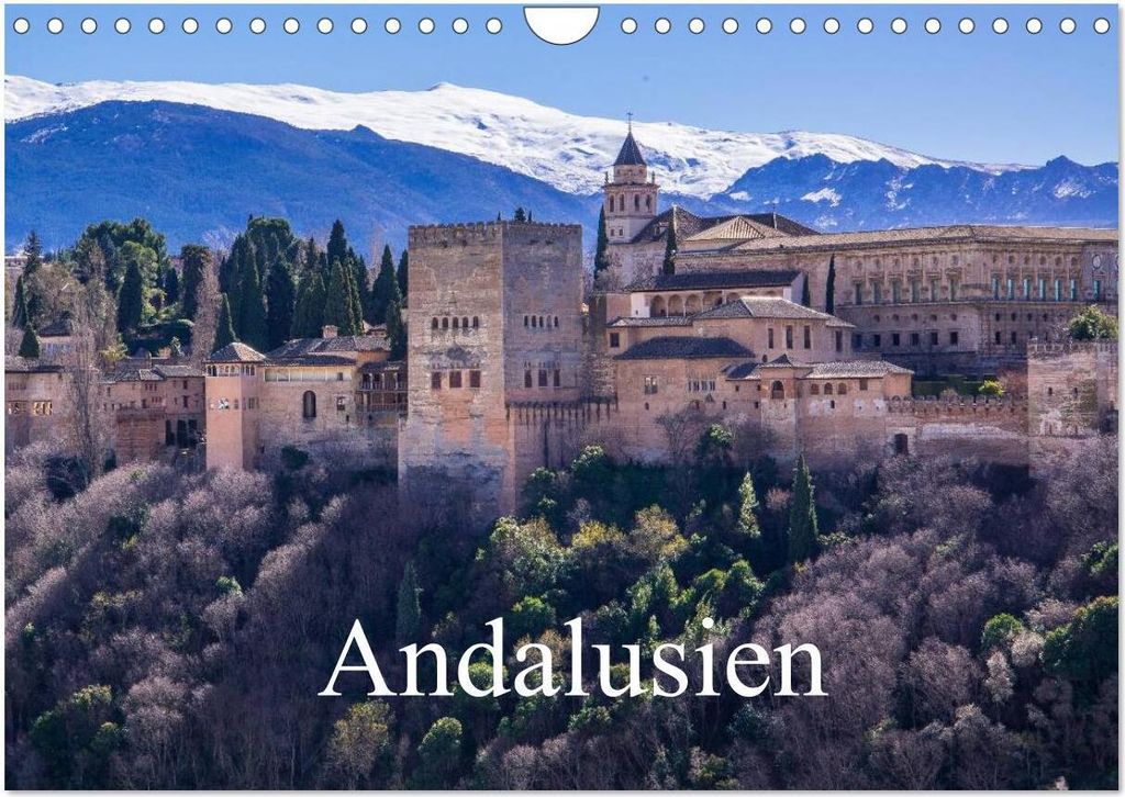 Andalusien (Wandkalender 2026 DIN A4 quer), CALVENDO Monatskalender