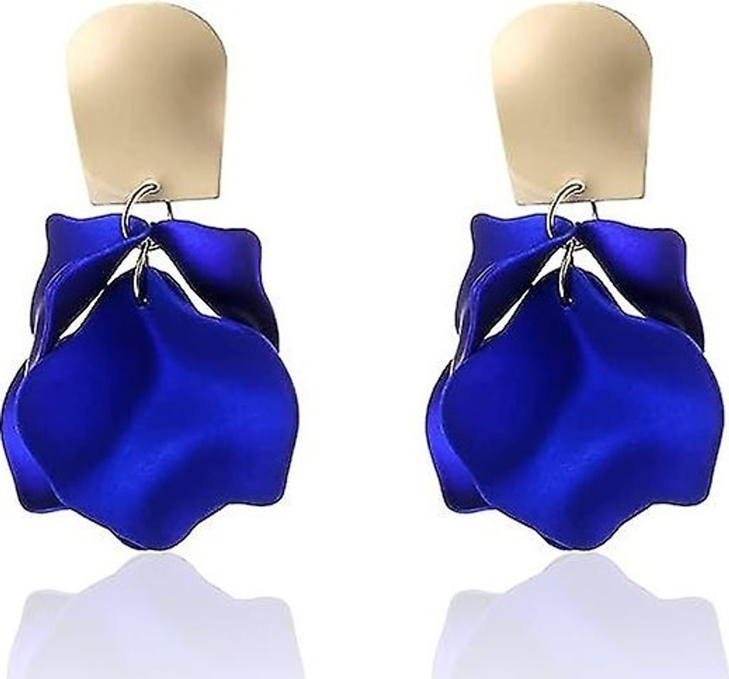 Ohrringe Hermina - Elegante Schmuckstücke in Blau und Gold KP29185
