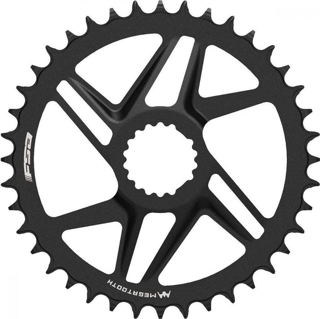 FSA Kettenblatt Gossamer Pro MegaExo AGX+ 44T Schwarz - präziser 1x-Antrieb f...