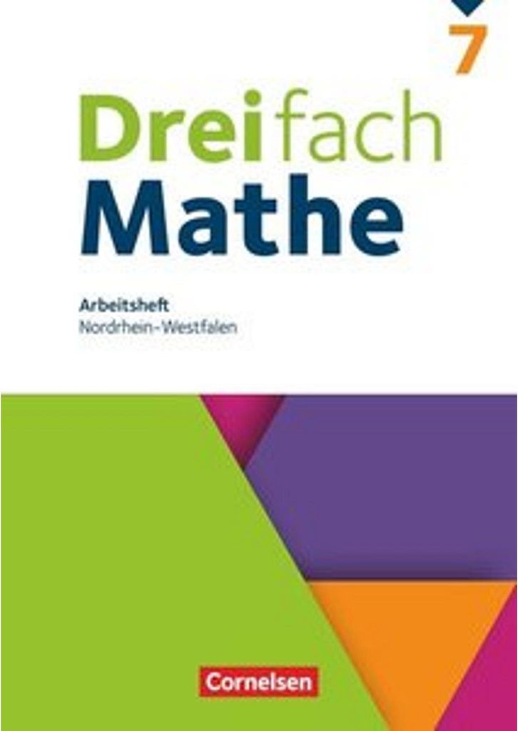 Dreifach Mathe 7. Schuljahr. Nordrhein-Westfalen - Obrázok produktu 