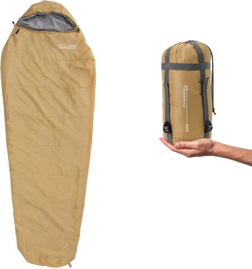 Dove Domani Schlafsack 220x80x50cm curry Immagine del prodotto 