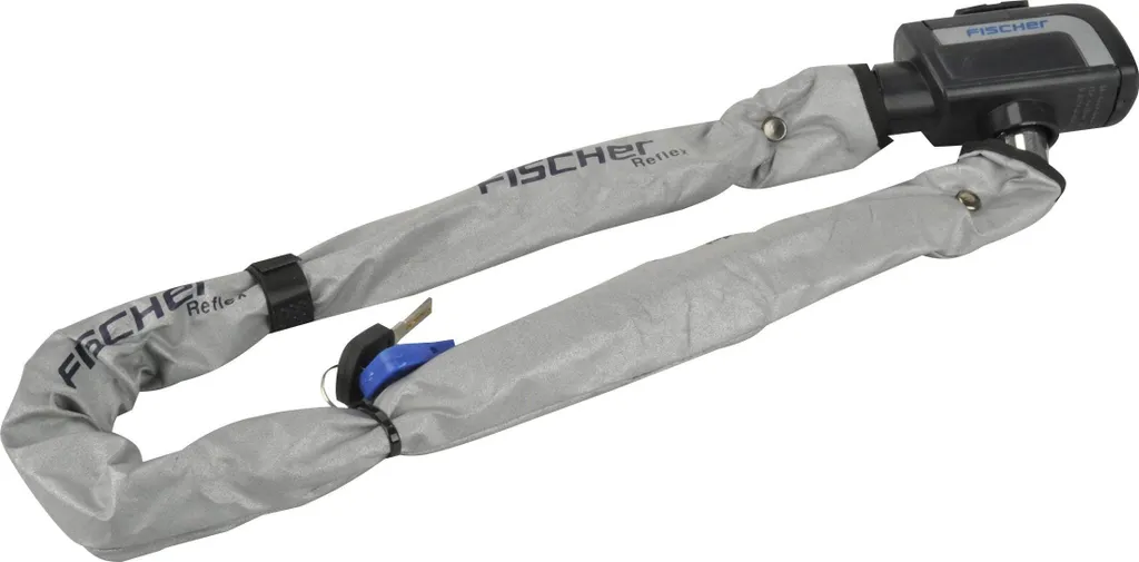 Antivol Fischer 85866 Reflex en acier cémenté avec gaine de protection