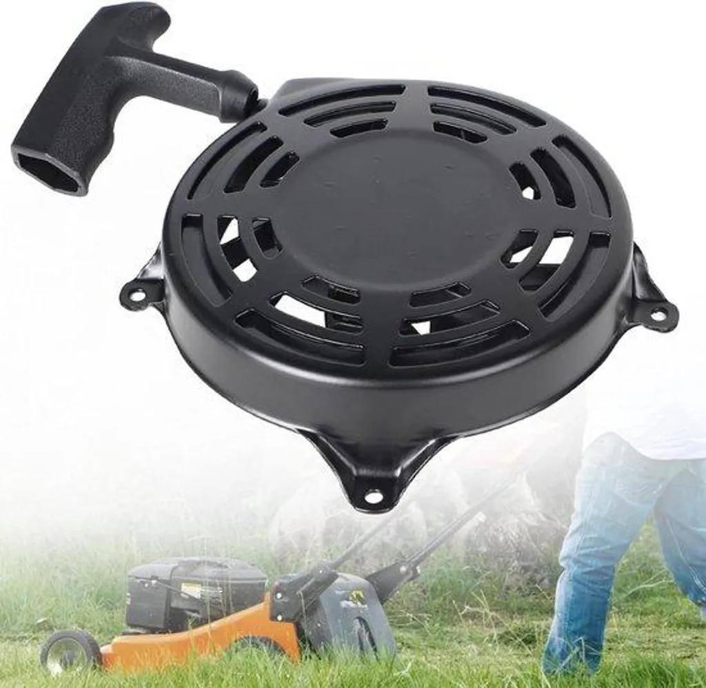 Démarreur manuel 12V pour tondeuse à gazon - Pièce de rechange fiable