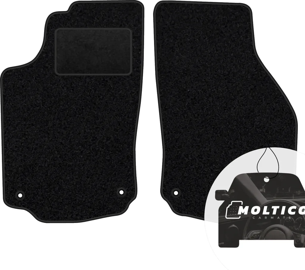MOLTICO Tappetini Anteriori in Velluto per Opel Combo C (2001-2011)