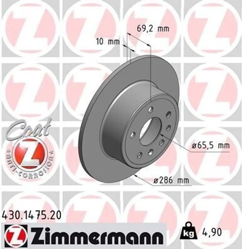 Disque de frein Zimmermann : stop aux vibrations sur votre Vectra B