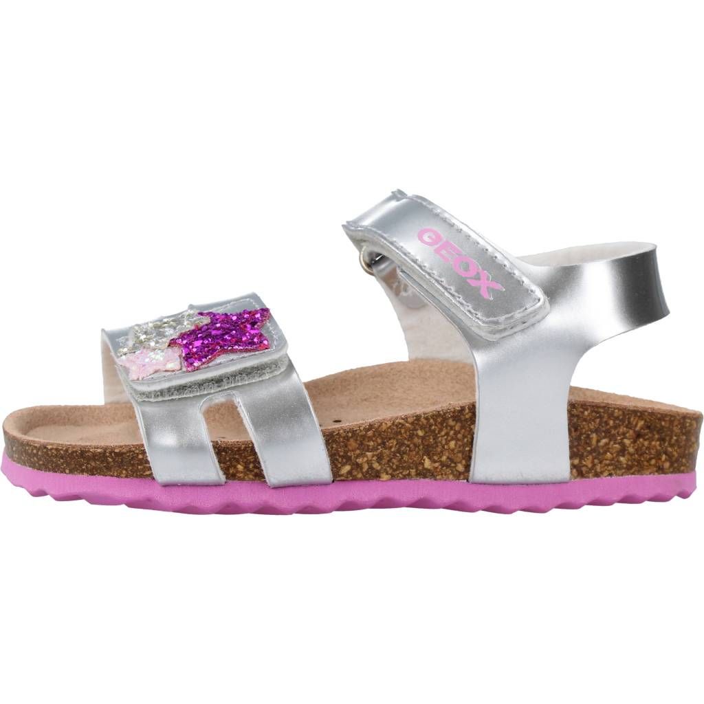 GEOX B SANDAL CHALKI GIRL Silber 27 | Kaufland.de