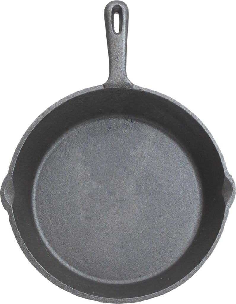 Gusseisen Grillpfanne - Induktionsgeeignet - 1 Stück - Schwarz - Gusseisen - 24 cm