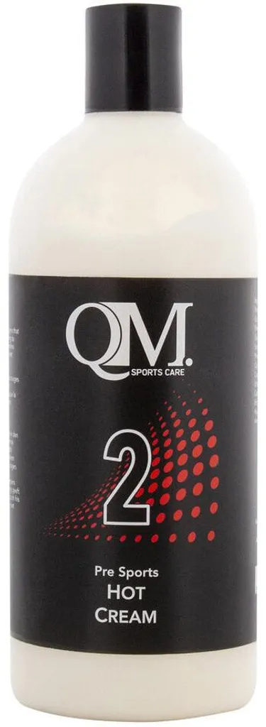 Crème de massage chauffante QM Sportpflege 2 sportifs de 450ml