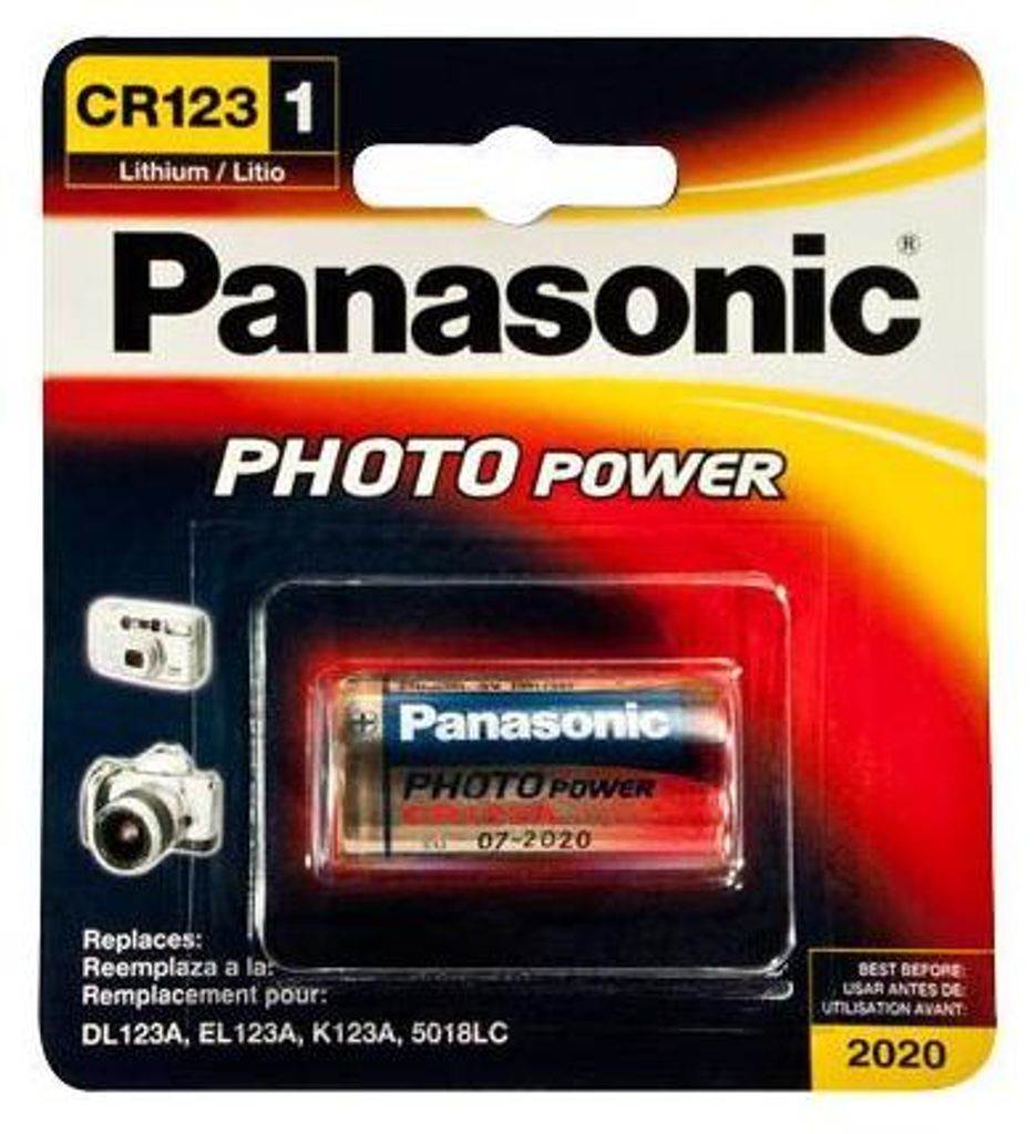 Panasonic CR-123APA/1B batteria per uso domestico Batteria Immagine del prodotto 