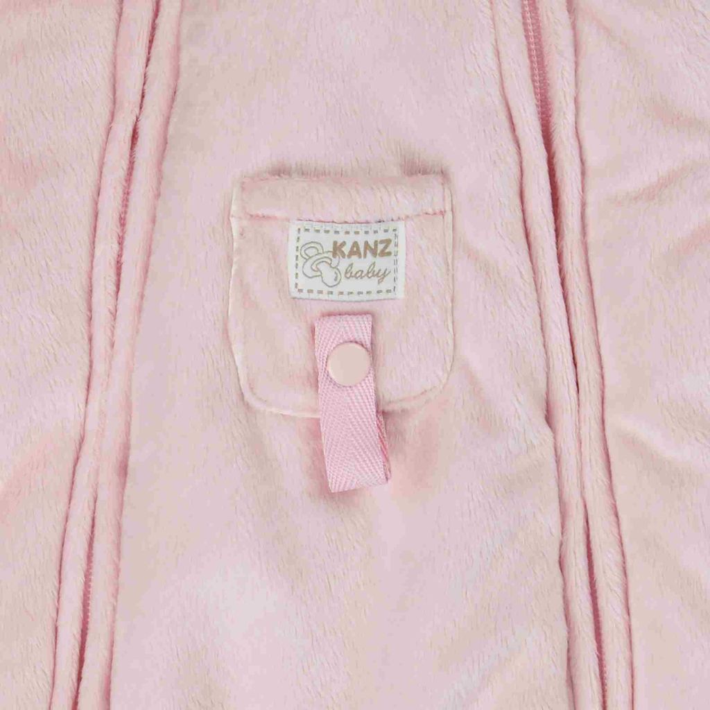 Kanz Plüschoverall mit Kapuze, Gr. 86 Produktbild 3