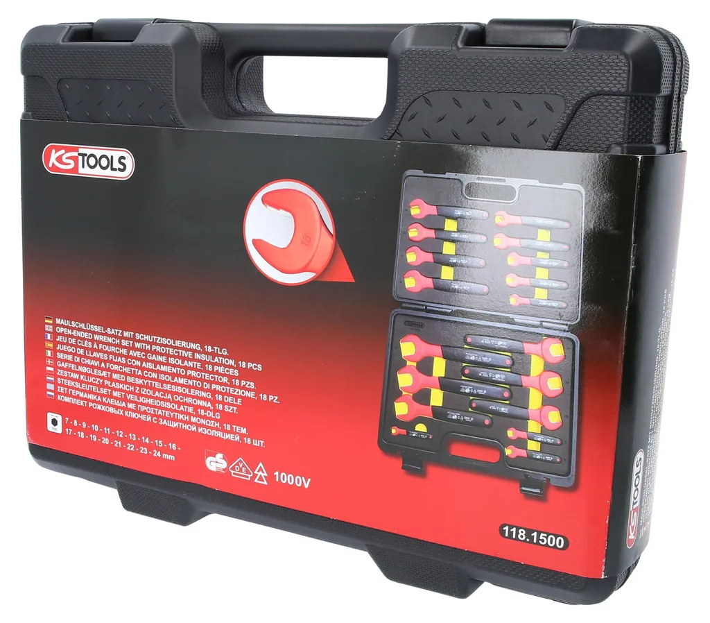 Assortiment de clés à fourche isolées VDE KS Tools pour électricien - 5