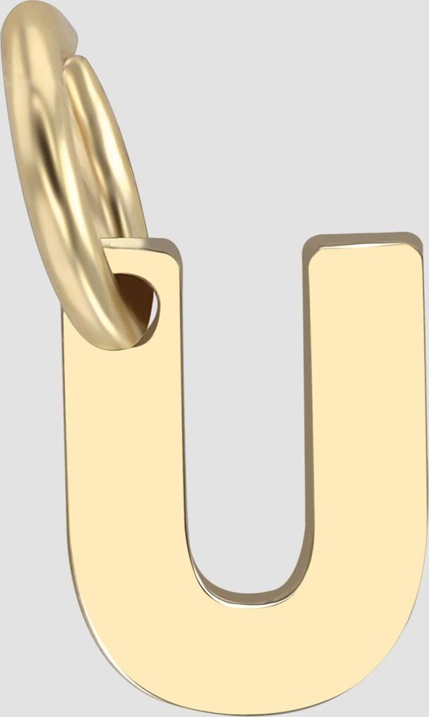 375/- Gold Anhänger "Golden Initials" ohne Kette, Buchstaben, Initialien, 9 Karat, Gelbgold