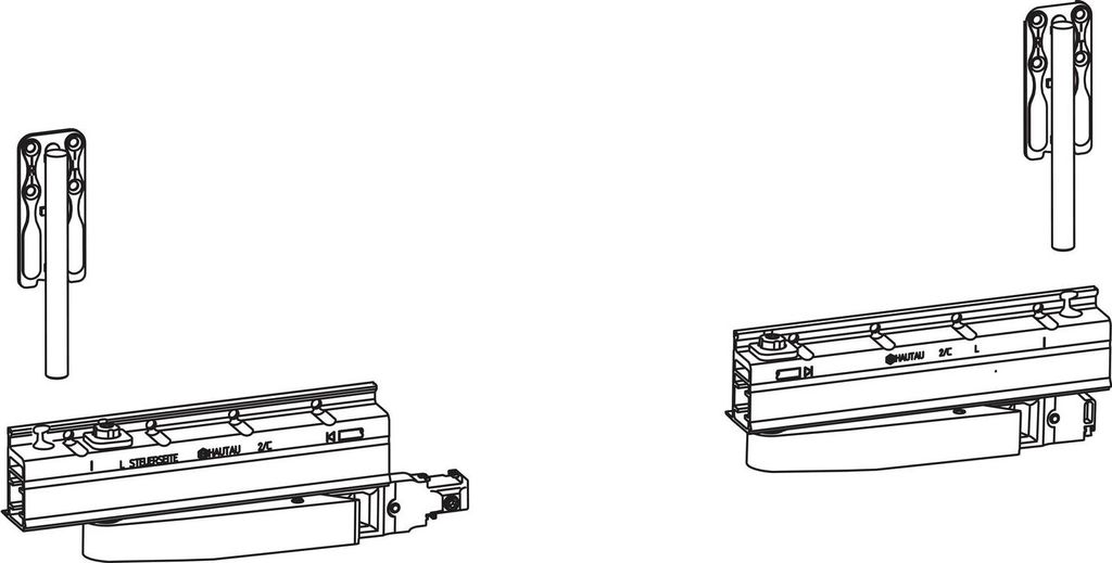 HAUTAU ATRIUM HKS 160 S ohne Zentralverschluss,links, 160kg, 1 Grundkarton