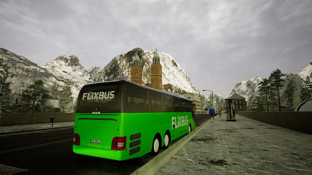Jeu simulateur de bus longue distance PS5 pour passionnés de route