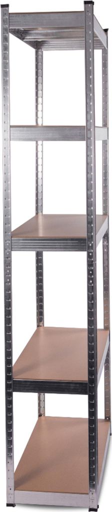 Aga 2x Kovový regál 174x75x30 cm 5 políc Obrázok produktu 
