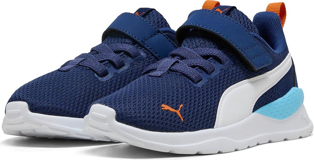 PUMA Anzarun Lite AC PS Kinder Sneaker Sportschuhe 372009 48 Blau, Schuhgröße:32 EU