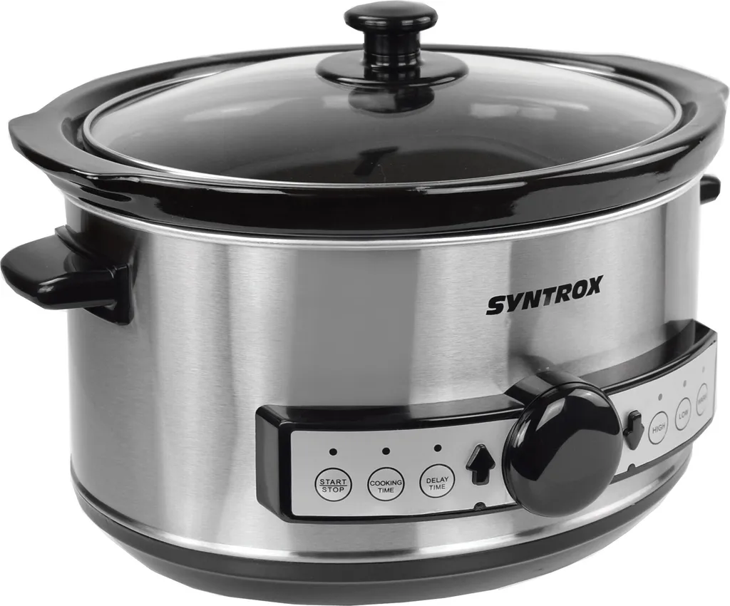 Mijoteuse Programmable Syntrox 3,5L avec Écran LCD et Cuve Céramique - 2