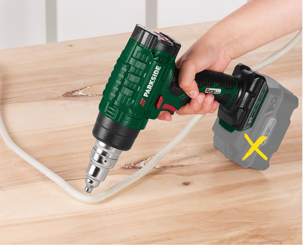 PARKSIDE® 20V Akku-Heißluftgebläse »PHLGA 20-Li C2«, ohne Produktbild 5