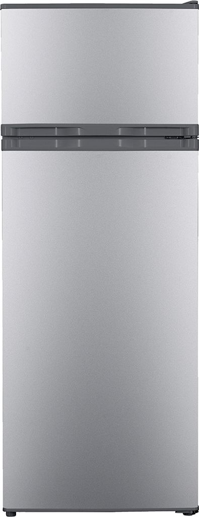 PKM Kühl-Gefrierkombination Kühlschrank GK212 SI inox 206 L Produktbild 