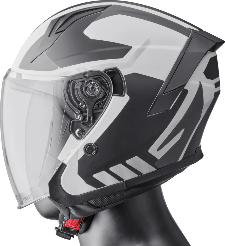 Casque jet GMS Vectus Graphic finition mat design graphique taille S