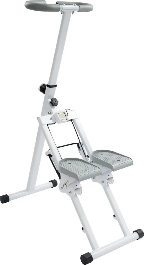 Stepper Escalade Verticale Blanc Ivoire 100kg - Cardio Complet à Domicile