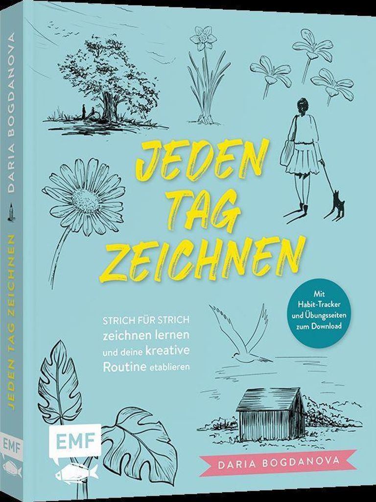 Zeichenbuch für Anfänger und Wiedereinsteiger: Produktbild 