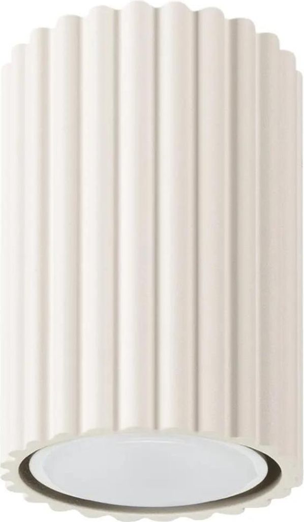 Lampada da soffitto KARBON 10 beige 1xGU10 10W alluminio Immagine del prodotto 