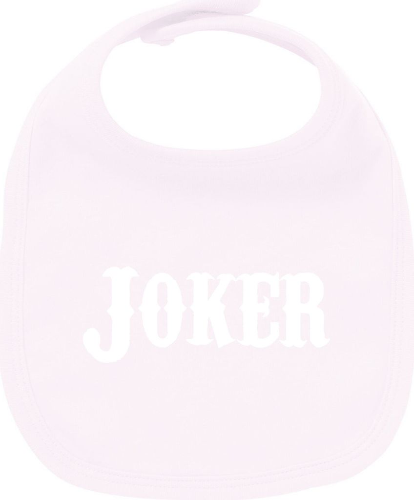 Huuraa Unisex Babylatz Joker Schriftzug Geschenk Babypink Baumwolle Joker Mitbringsel
