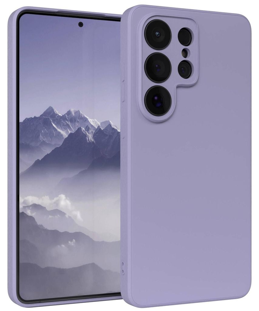 EAZY CASE - TPU Hülle für Samsung Galaxy S26 Ultra, TPU Case stoßfeste Handyhülle, weiches Cover mit Kameraschutz, Silikonhülle in Lila