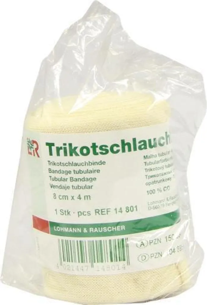 Fasciatura Tubolare Tricot 8cm x 4m | Comfort Sottogesso Quotidiano