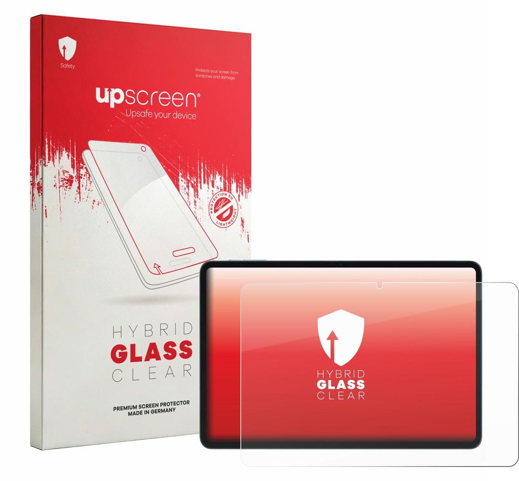 upscreen Schutzglas für Doogee Tab G6 Pro Schutzfolie Panzer Folie Glas Display Schutz klar